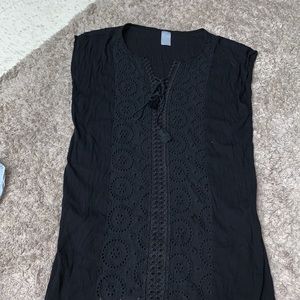 COPY - Kona Sol womens black cover up size medium